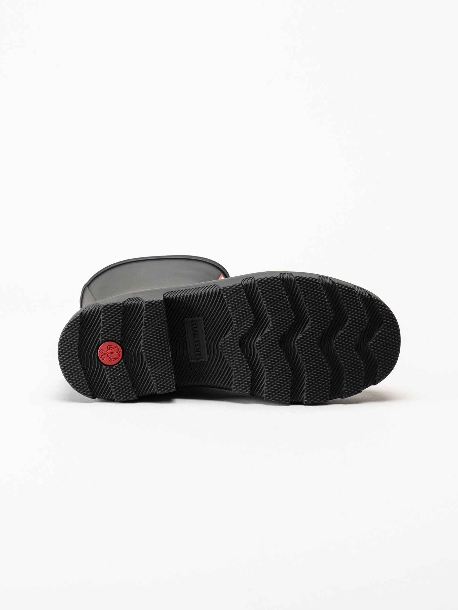 Hunter - Unisex Downpour Short Boot - Svarta låga gummistövlar