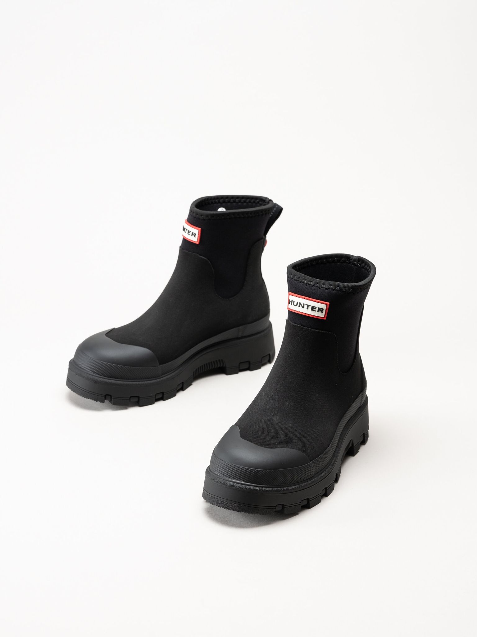 Hunter - Unisex Elements Neoprene - Svarta låga gummistövlar