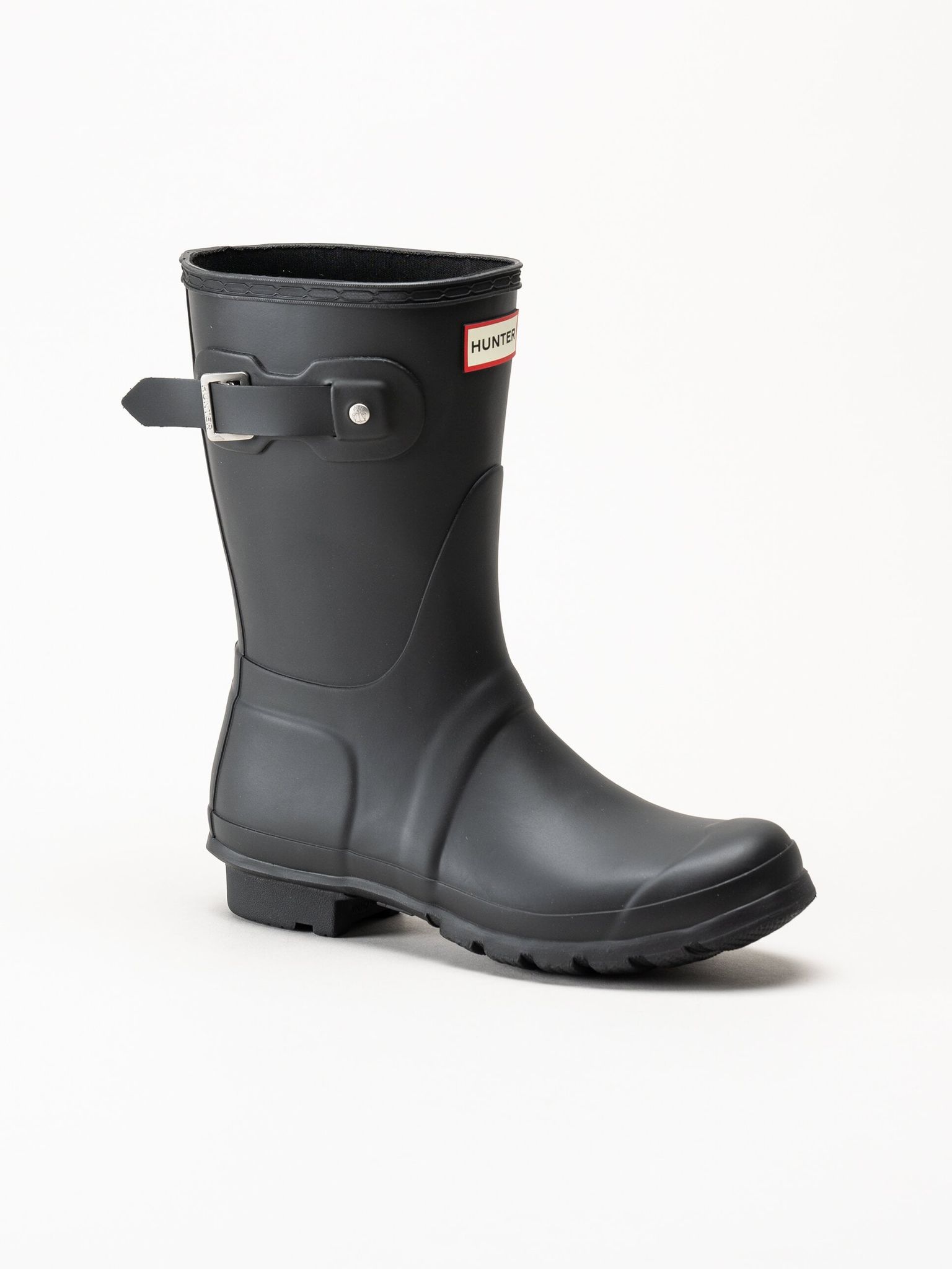 Hunter - Womens Original Short - Svarta korta gummistövlar