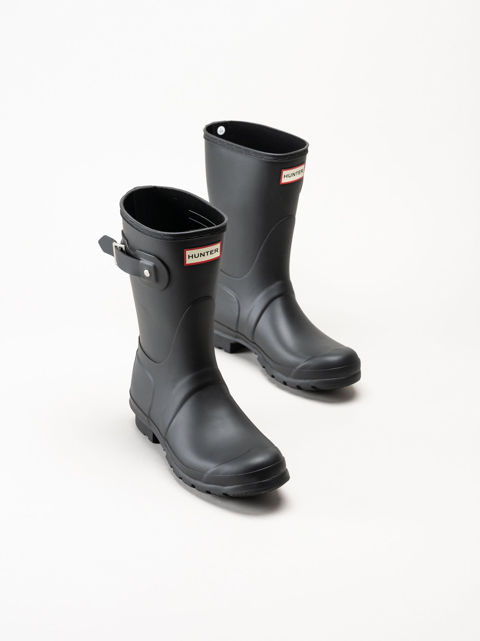 Hunter - Womens Original Short - Svarta korta gummistövlar