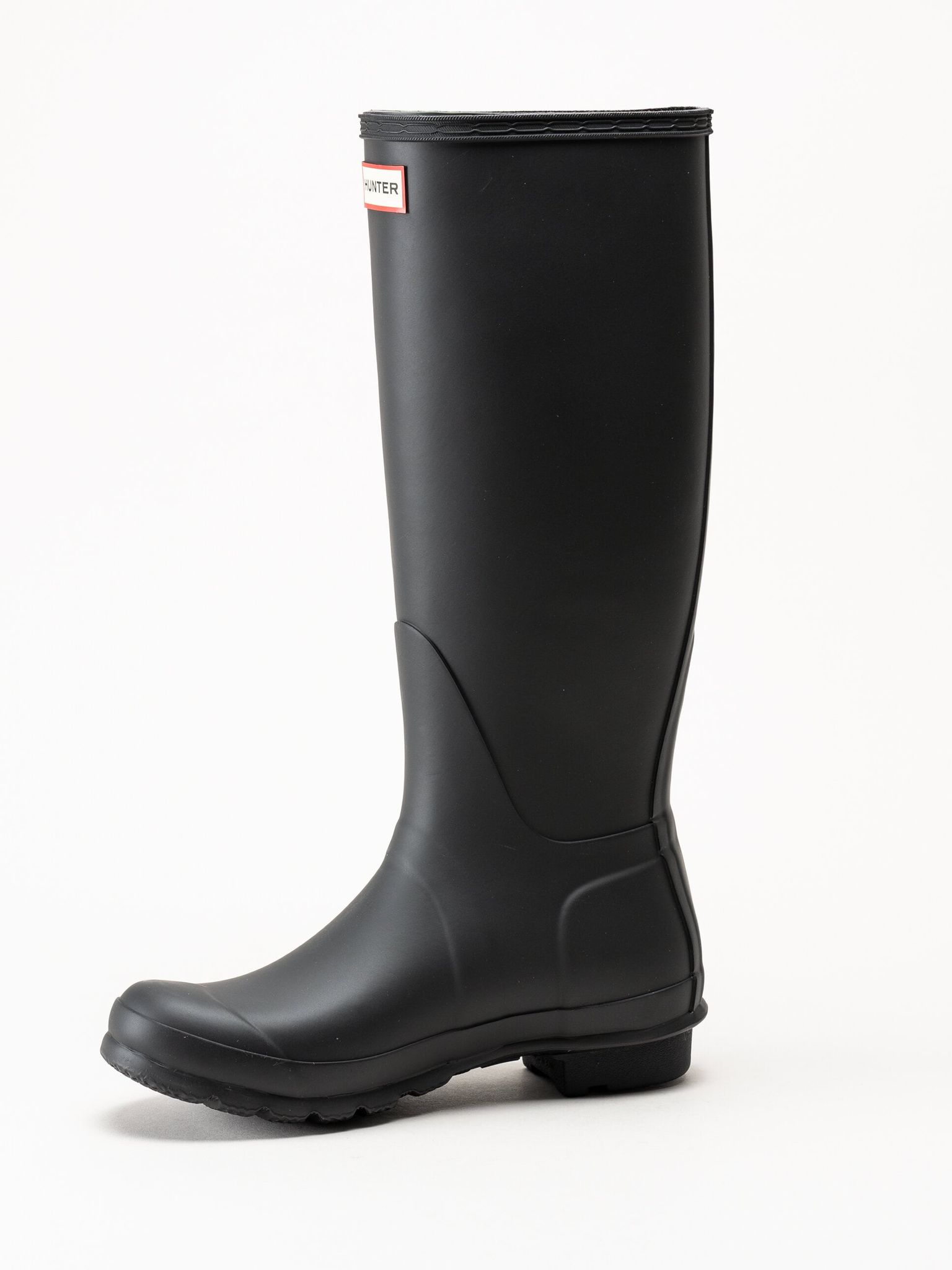 Hunter - Womens Original Tall Boot - Svarta höga gummistövlar