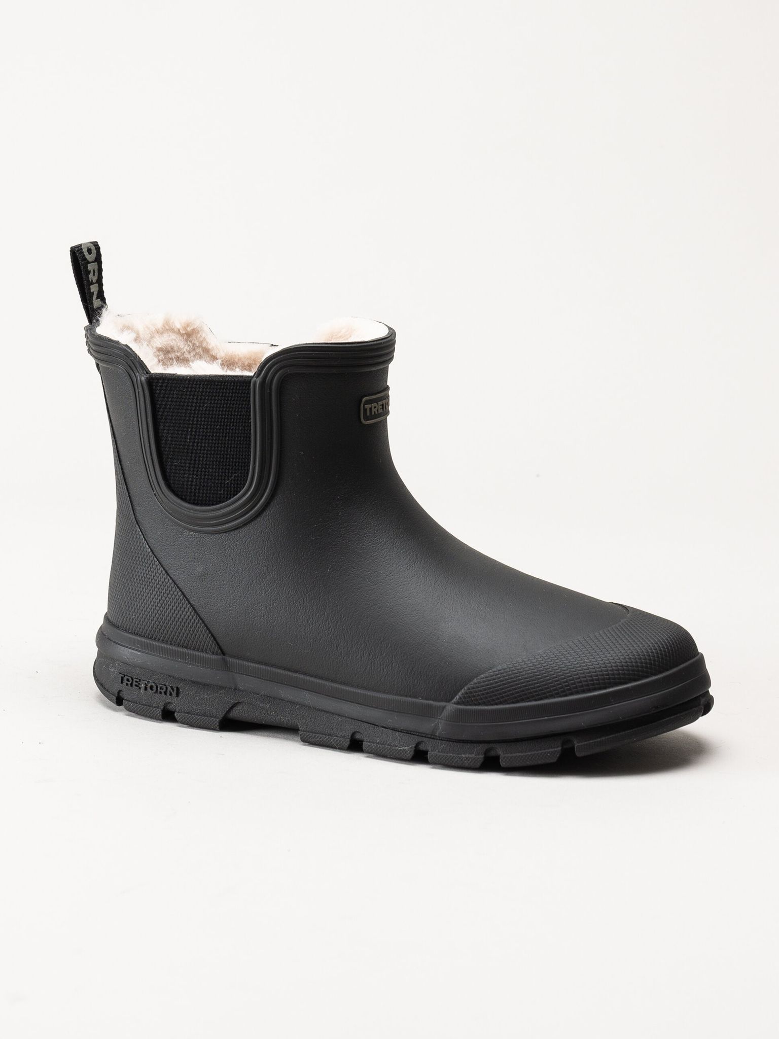Tretorn - Aktiv Chelsea Winter - Svarta fodrade gummistövlar