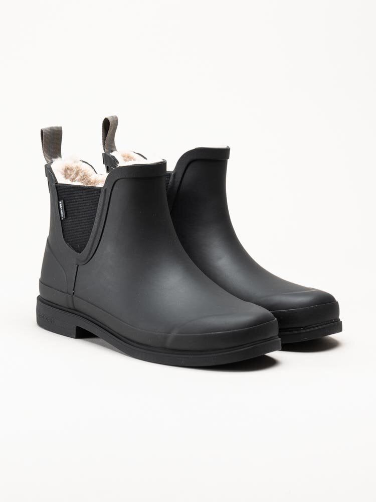 Tretorn - Eva W - Svarta fodrade gummistövlar