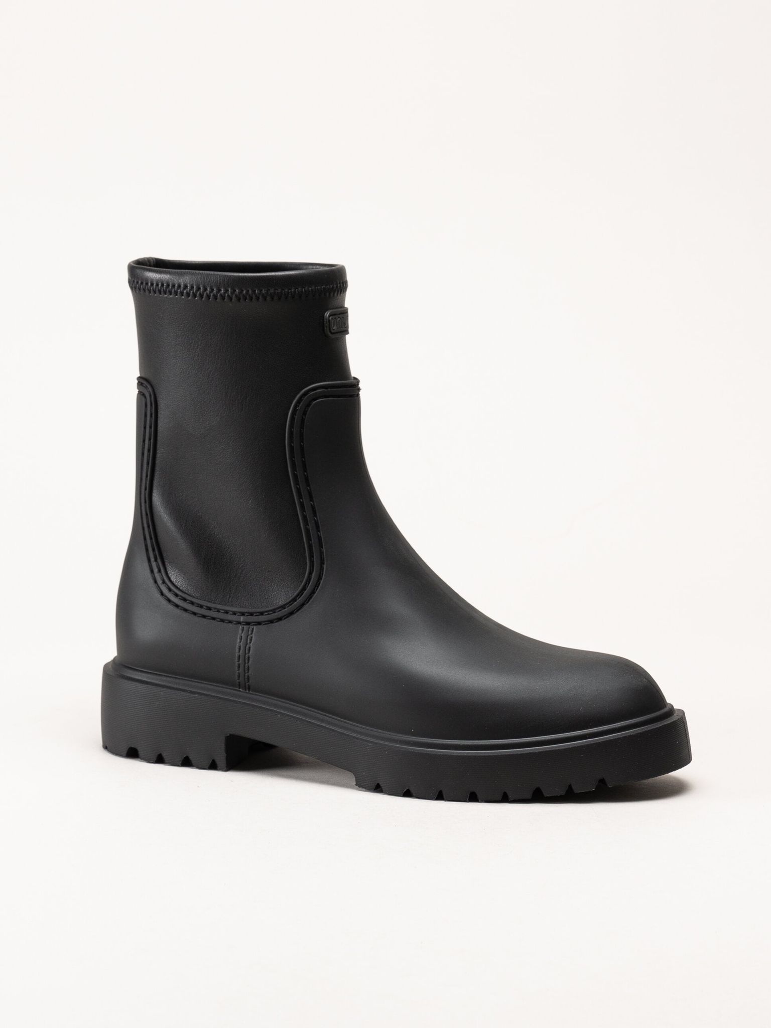 Unisa - Farley_F25_STB - Svarta gummistövlar