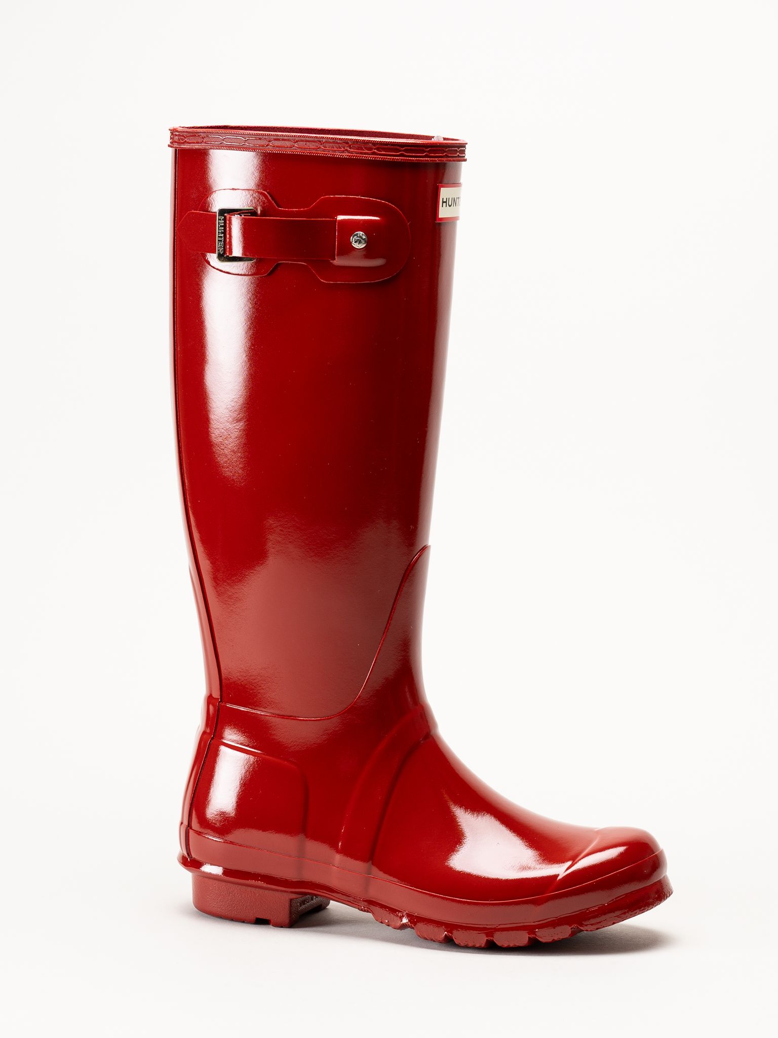 Hunter - Original Tall Gloss - Röda gummistövlar