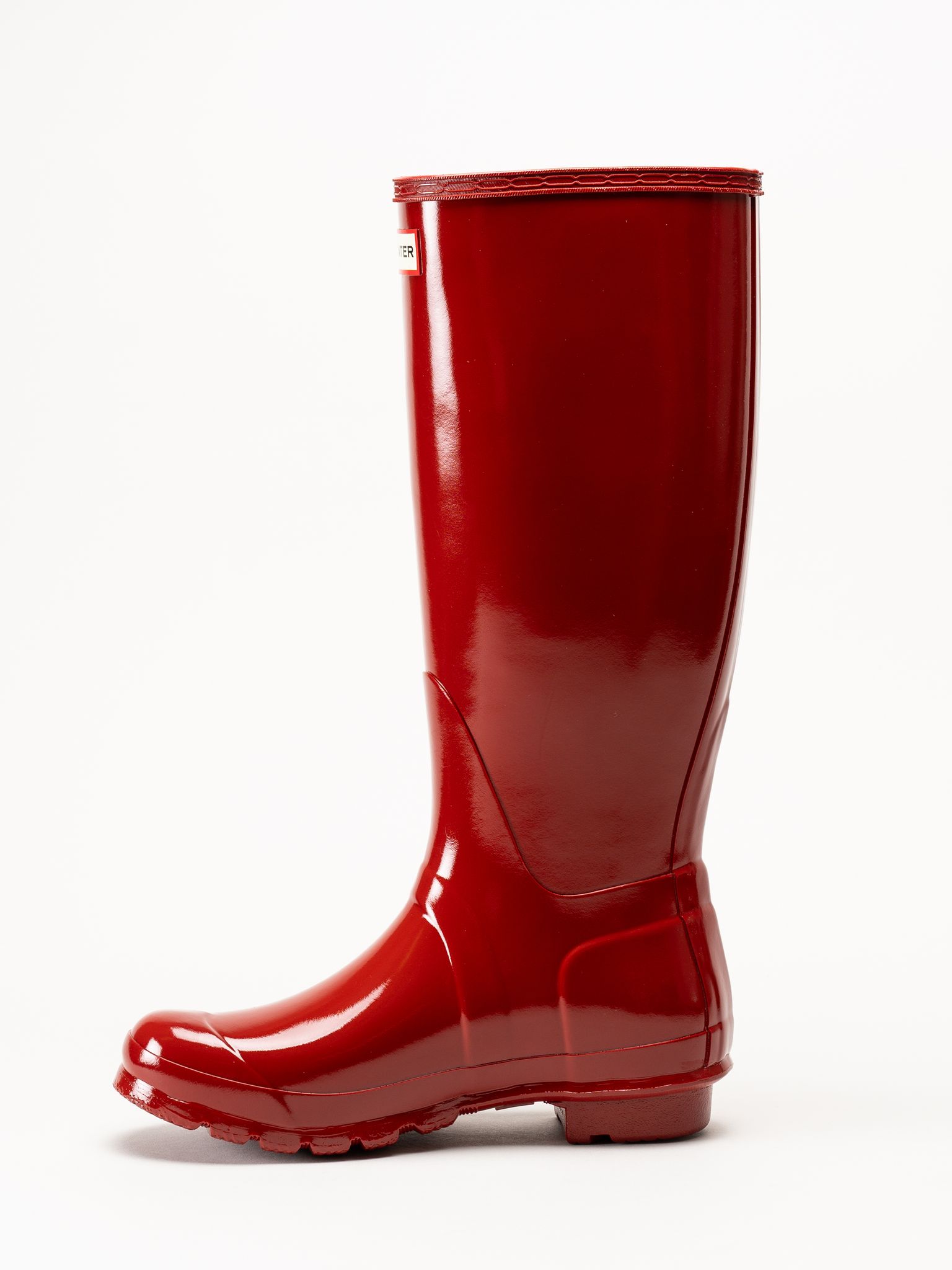 Hunter - Original Tall Gloss - Röda gummistövlar