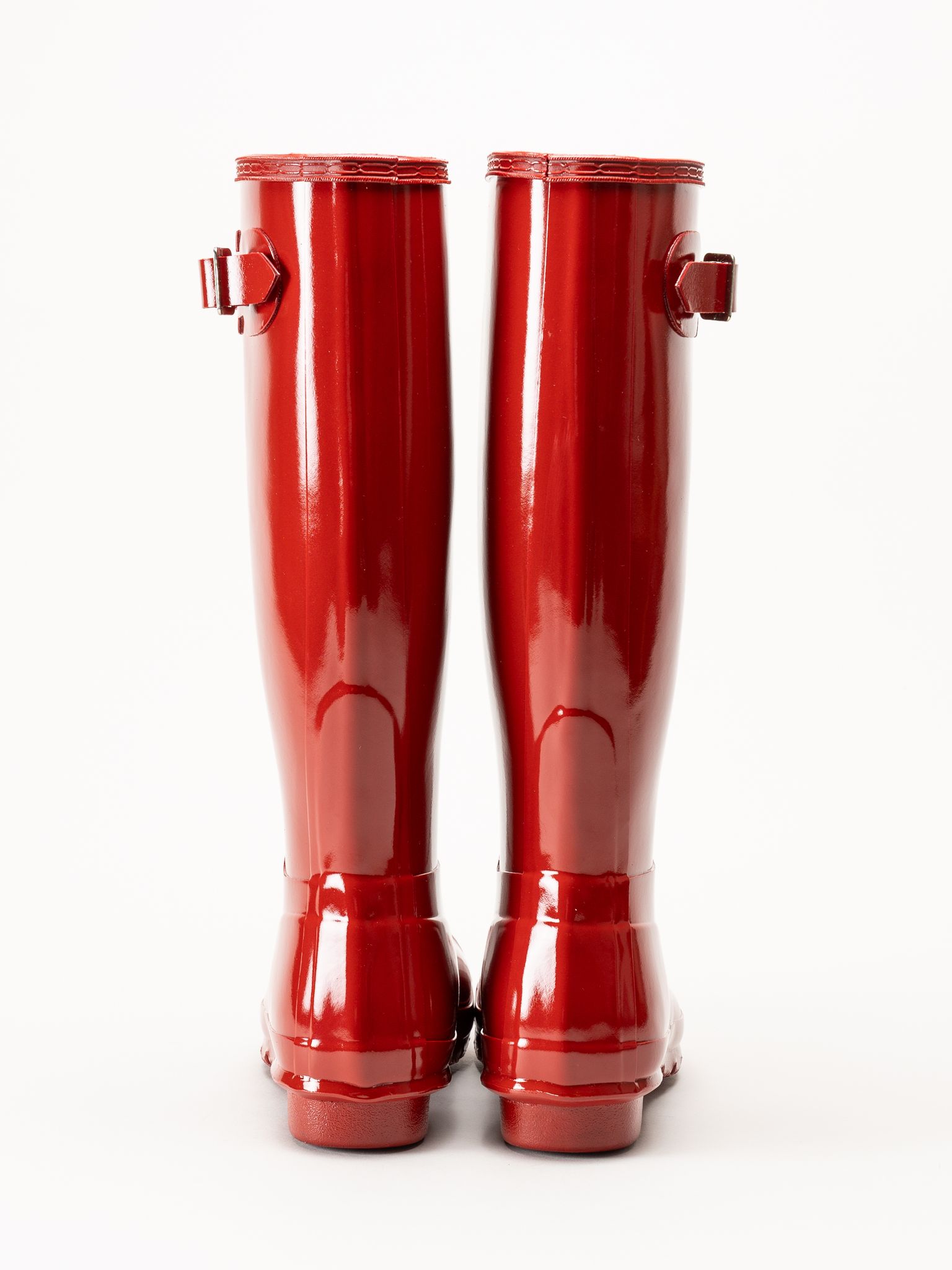 Hunter - Original Tall Gloss - Röda gummistövlar