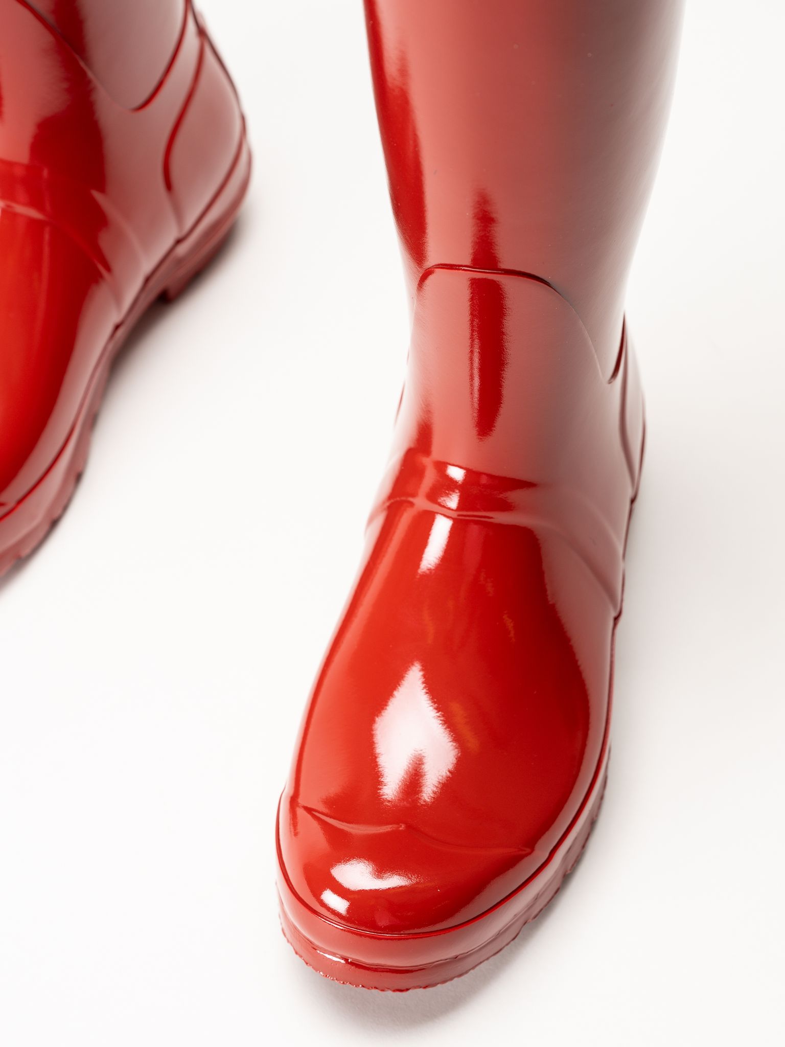 Hunter - Original Tall Gloss - Röda gummistövlar