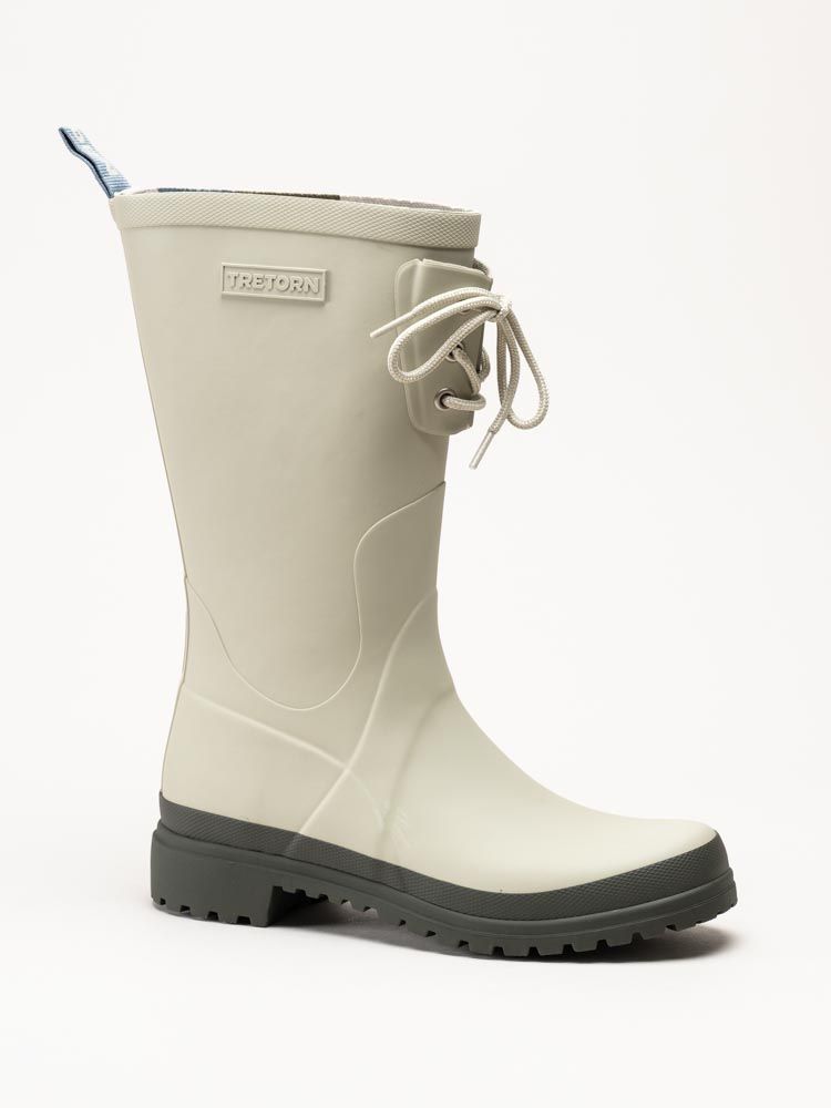 Tretorn - Skanör - Beige höga gummistövlar