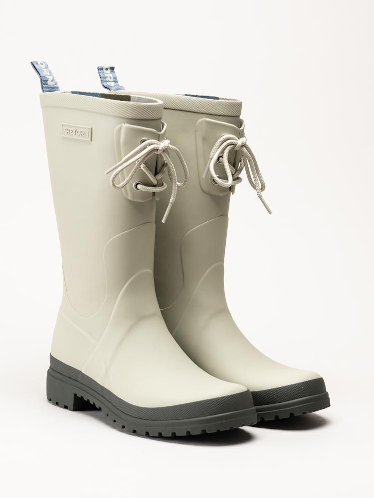 Tretorn - Skanör - Beige höga gummistövlar