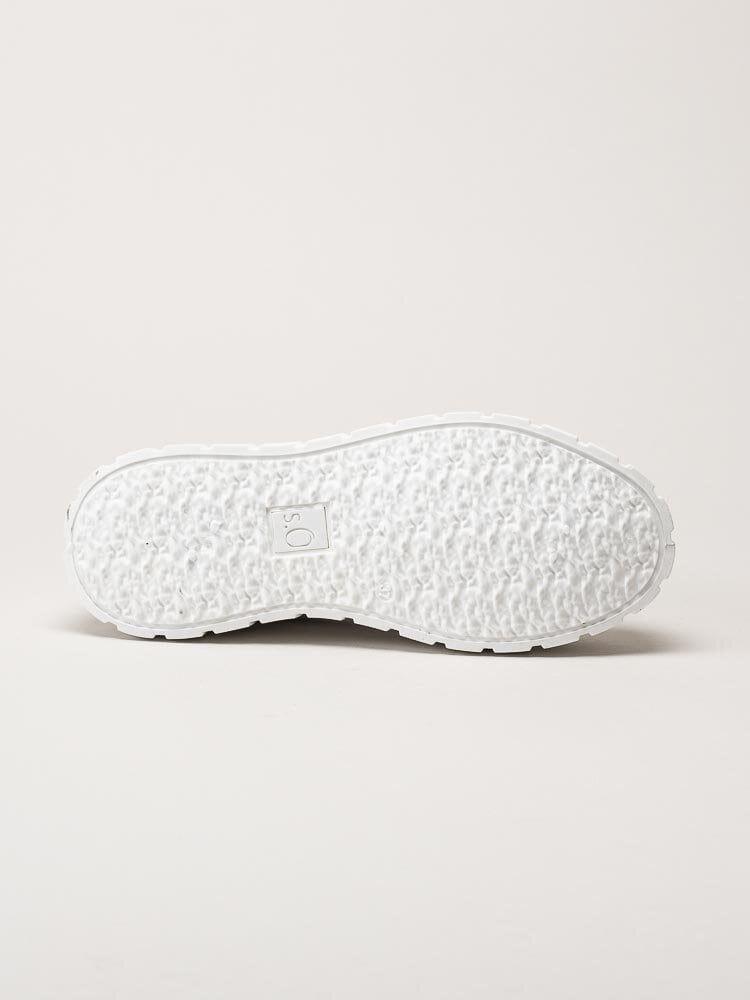 S.Oliver - Ljusgröna chunky sneakers i textil