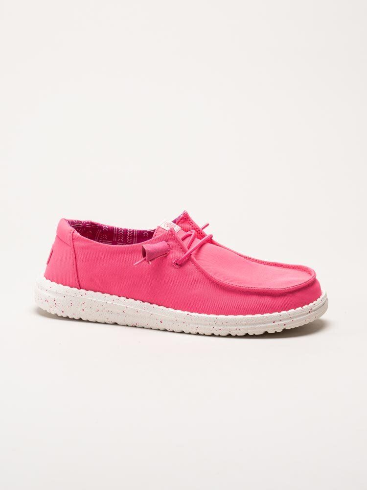 Hey Dude - Wendy Stretch Canvas - Fuxiafärgade textilskor