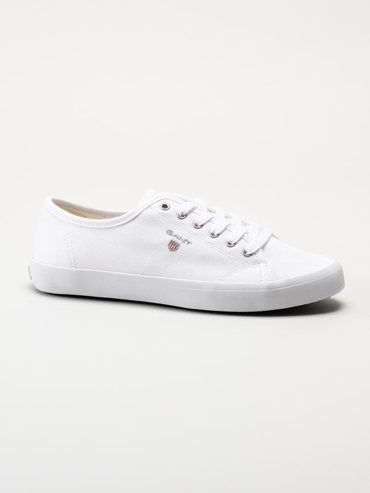 Gant Footwear - Pillox - Vita låga textilskor
