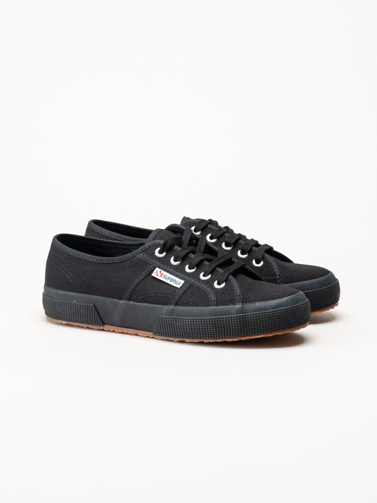 Superga - 2750 Cotu Classic - Svarta sneakers i canvas