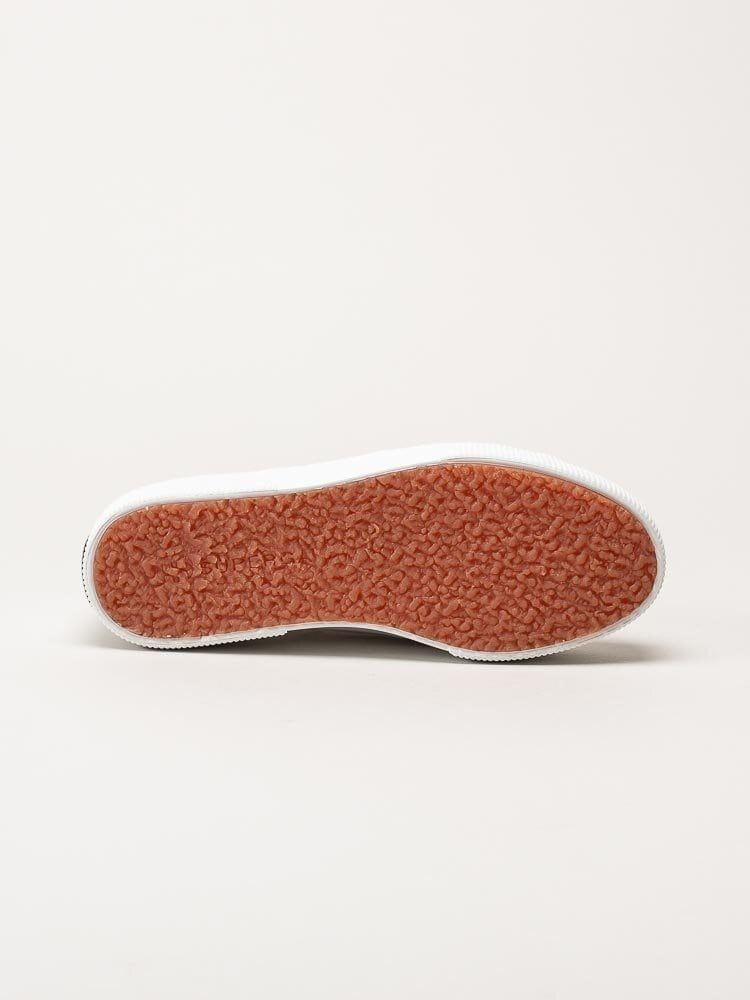 Superga - 2740 Platform - Vita platåsneakers i textil