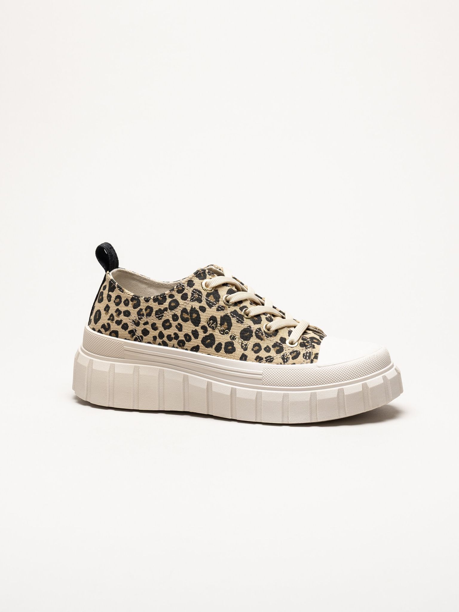 Marco Tozzi - Leopardmönstrade chunky sneakers