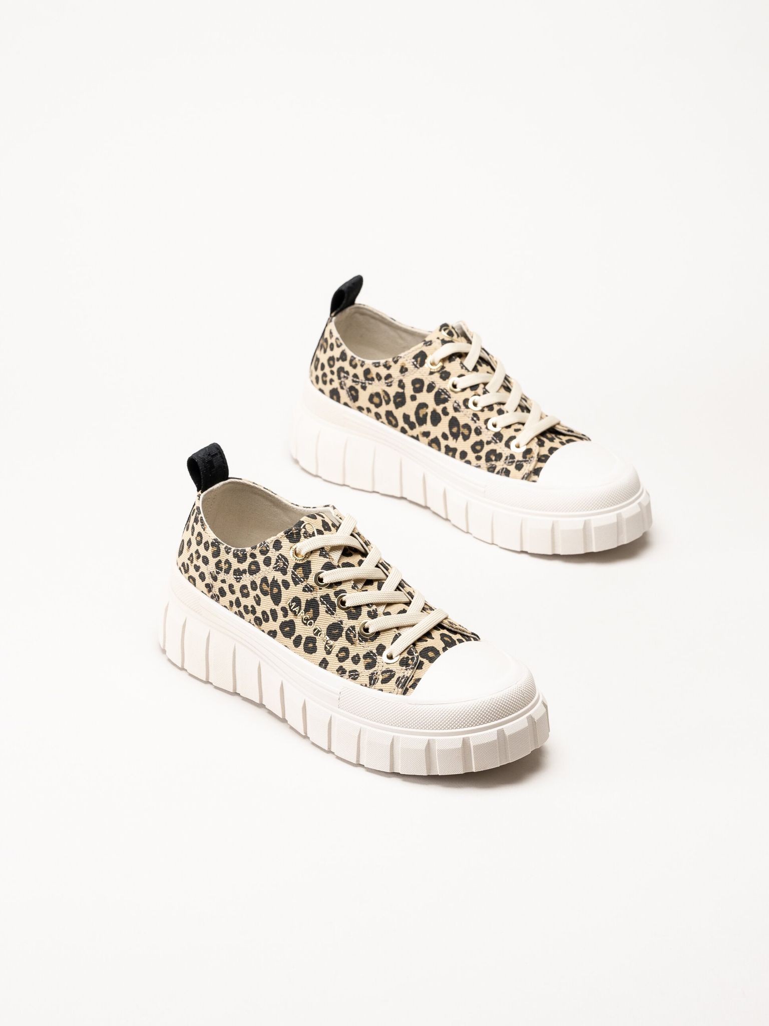 Marco Tozzi - Leopardmönstrade chunky sneakers
