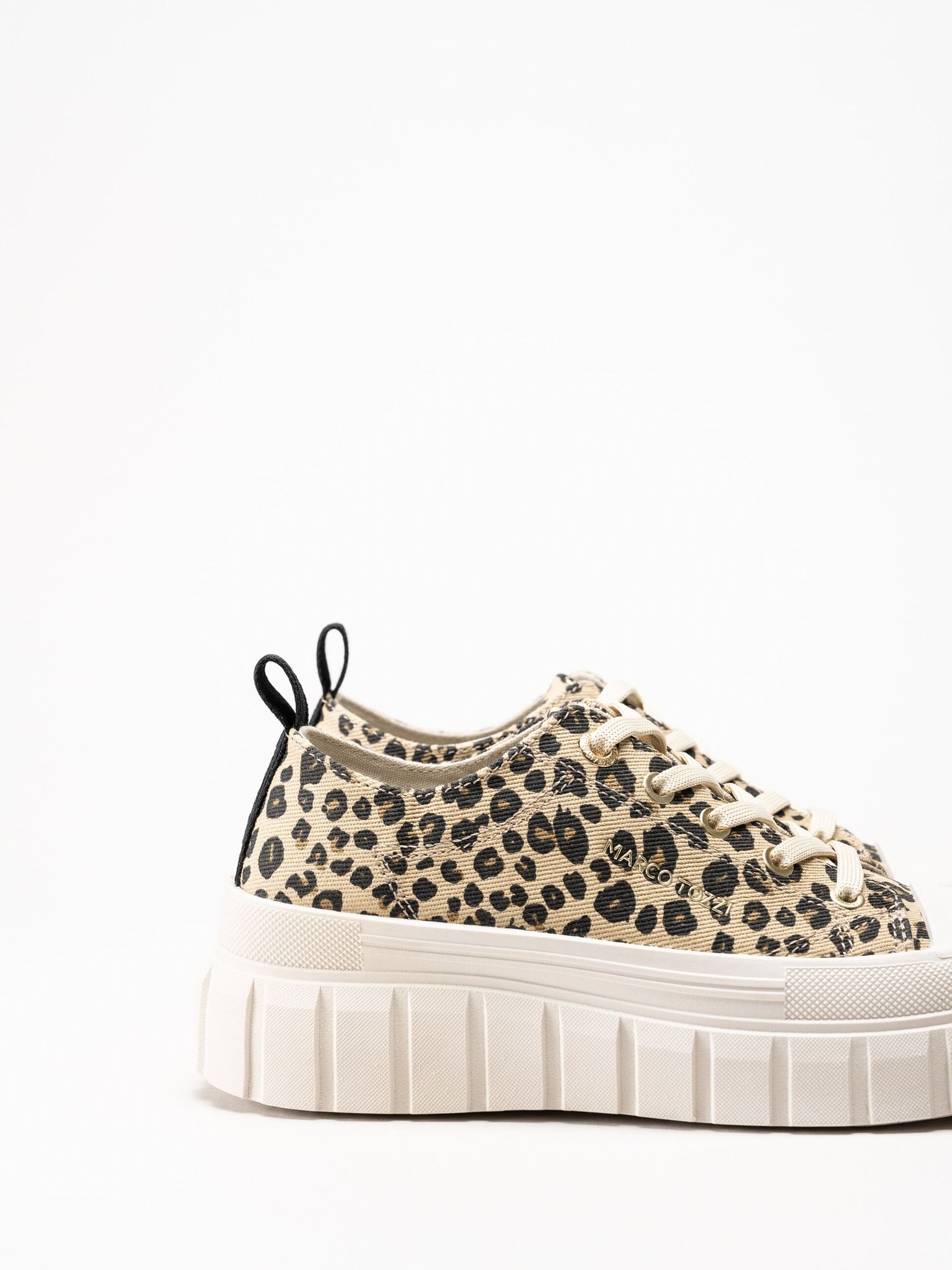 Marco Tozzi - Leopardmönstrade chunky sneakers