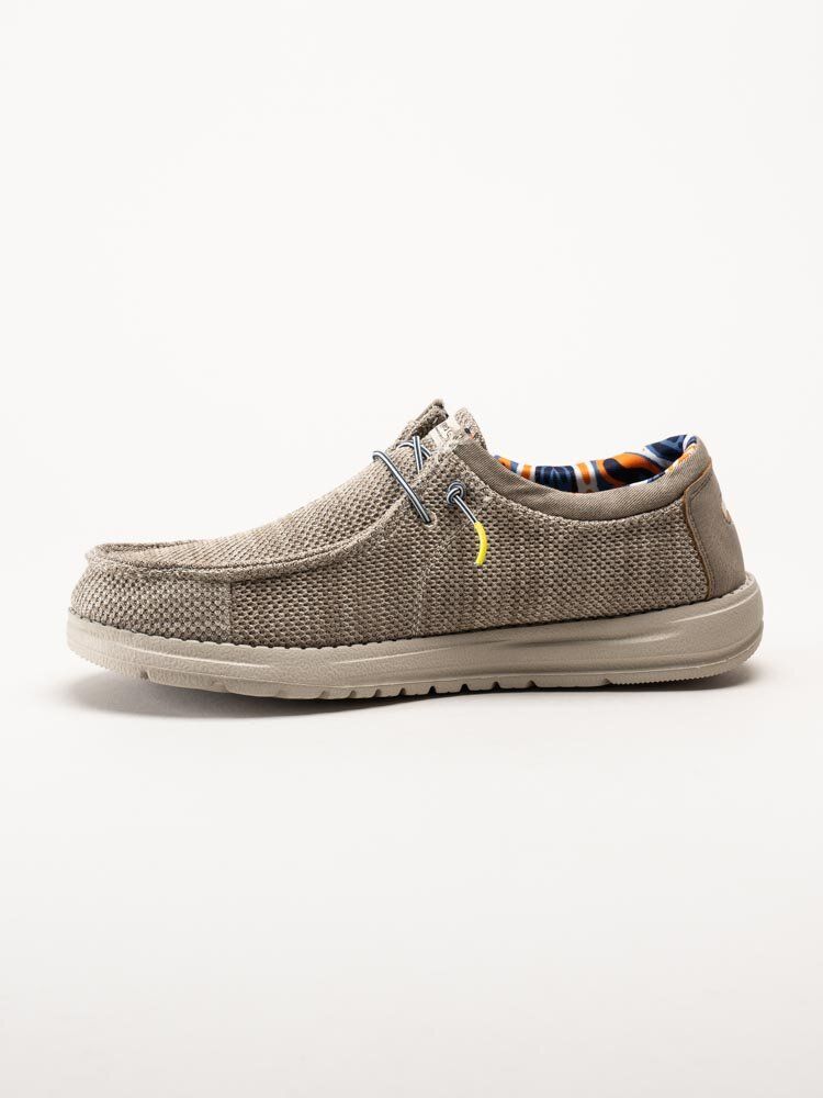 Rugged Gear - Beach - Beige snörskor i canvas