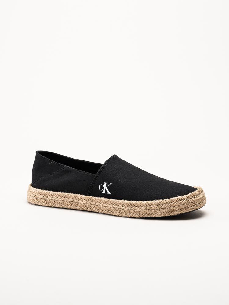 Calvin Klein - JAVI 1T - Svarta slip on espadrillos