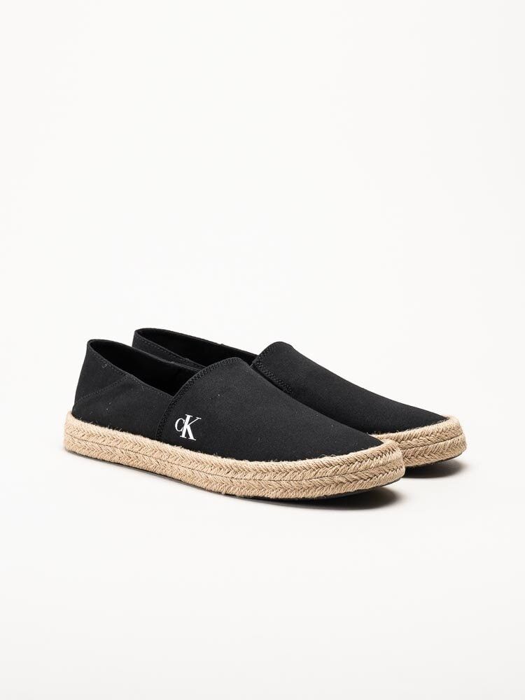 Calvin Klein - JAVI 1T - Svarta slip on espadrillos