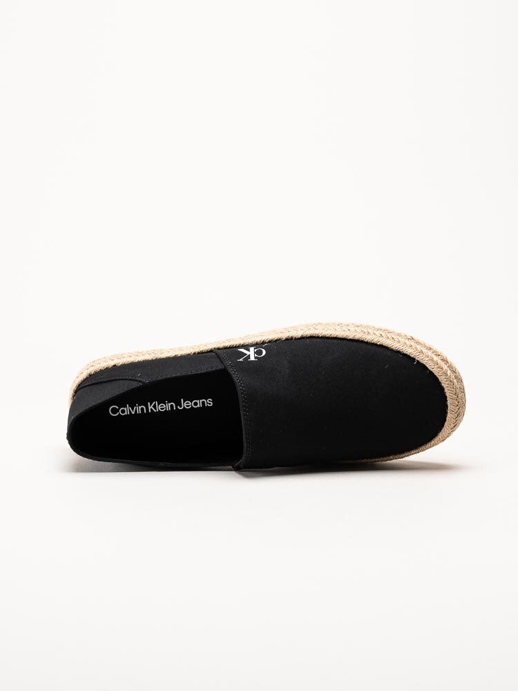 Calvin Klein - JAVI 1T - Svarta slip on espadrillos