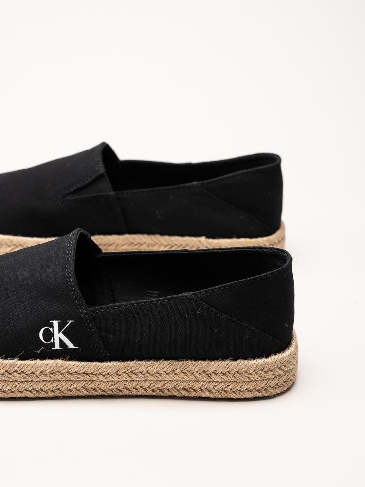 Calvin Klein - JAVI 1T - Svarta slip on espadrillos