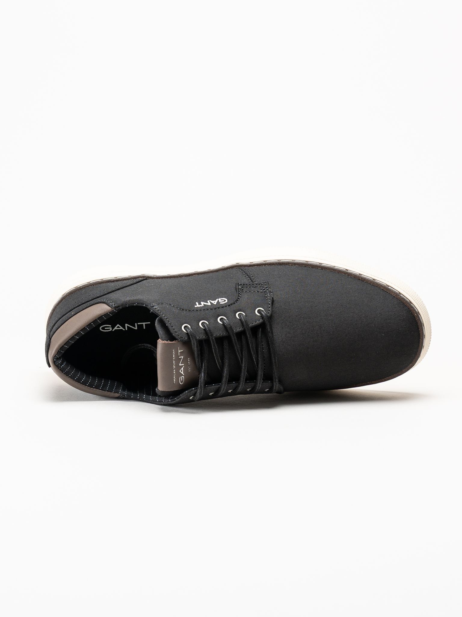 Gant Footwear - San Prep - Svarta tygsneakers
