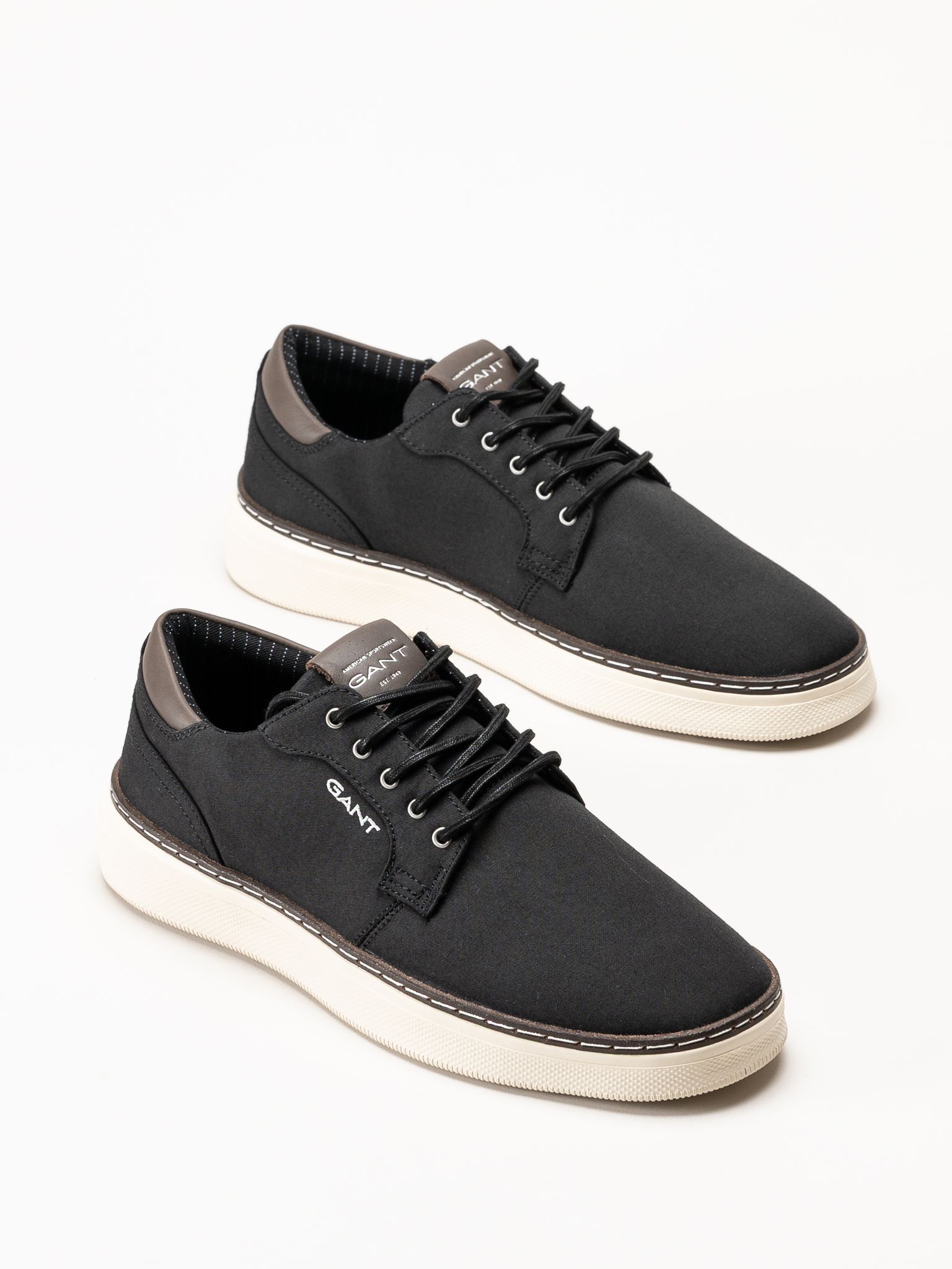 Gant Footwear - San Prep - Svarta tygsneakers