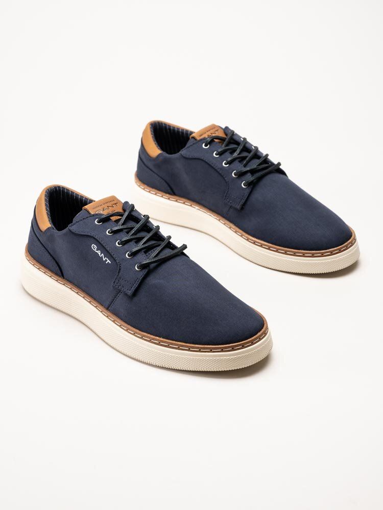Gant Footwear - San Prep Lightweight Sneaker - Marinblå sneakers i textil