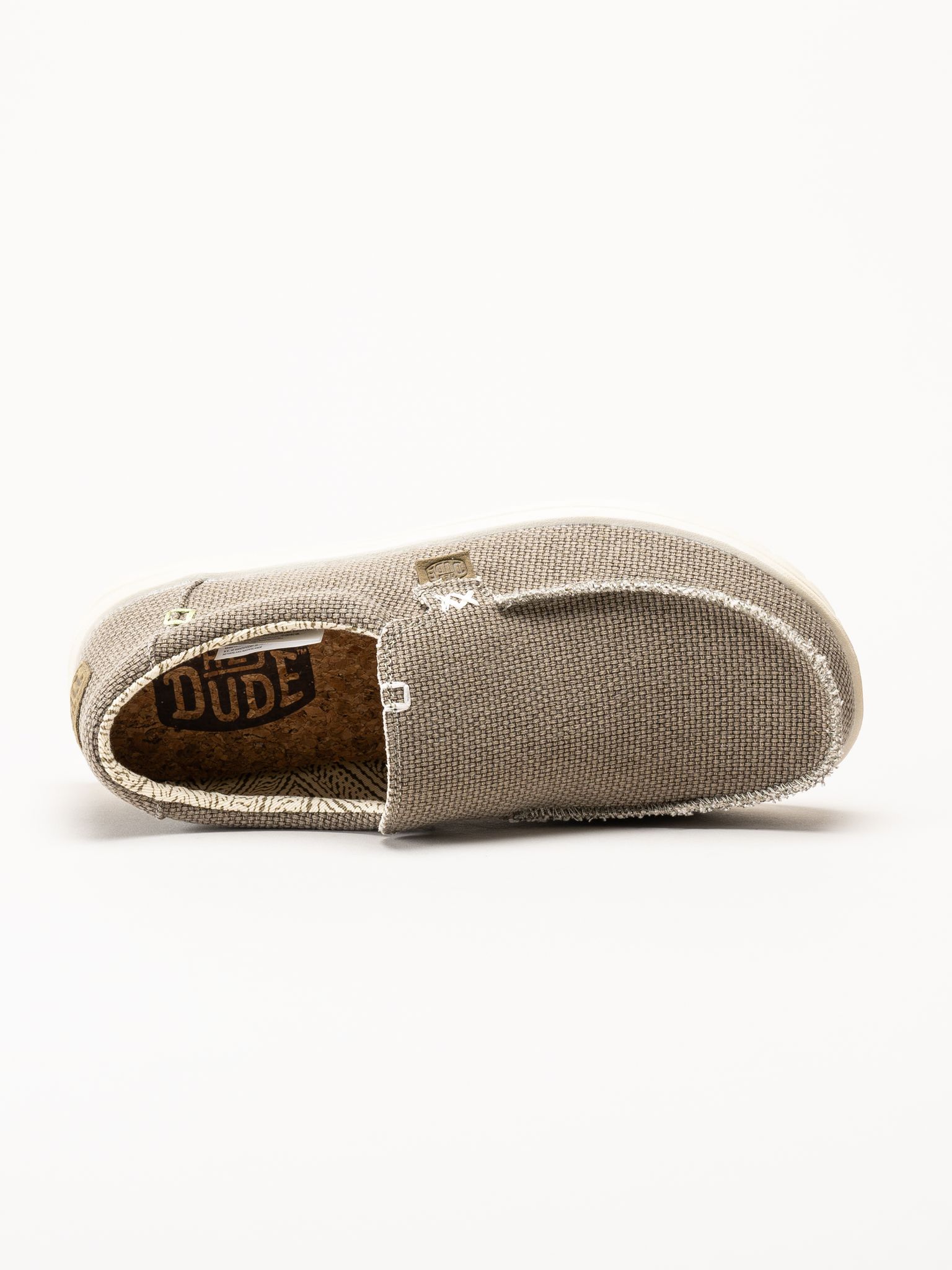 Hey Dude - Mikka Braided - Beige slip on skor
