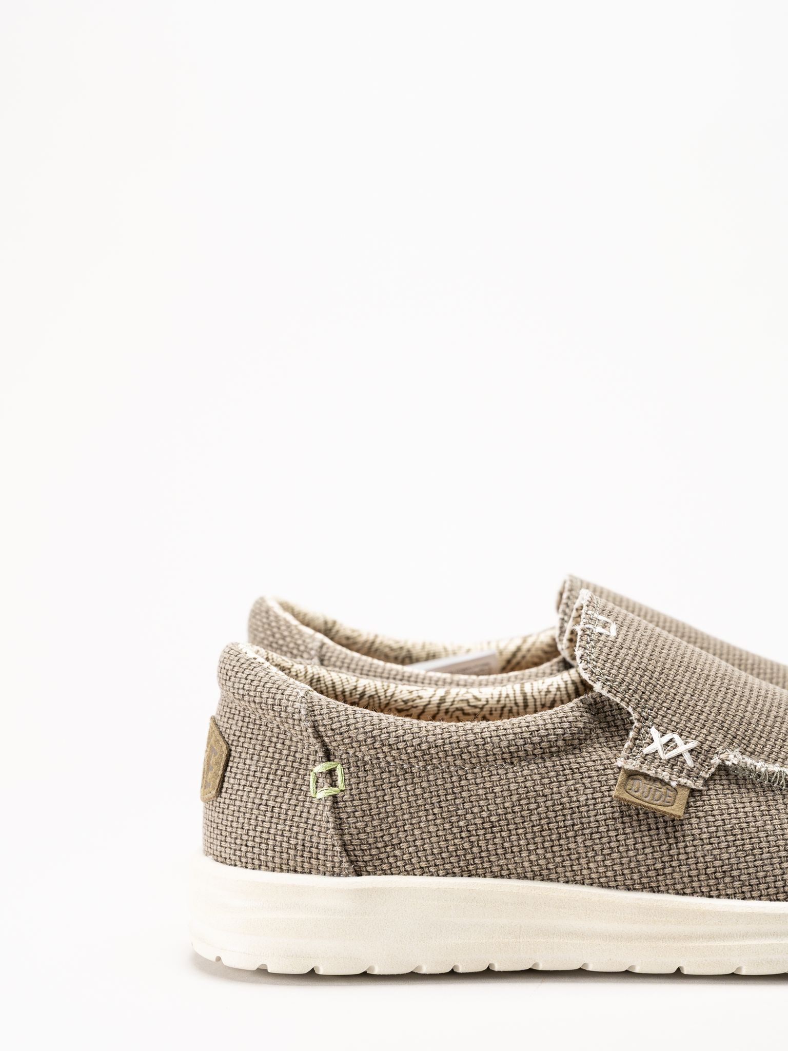 Hey Dude - Mikka Braided - Beige slip on skor