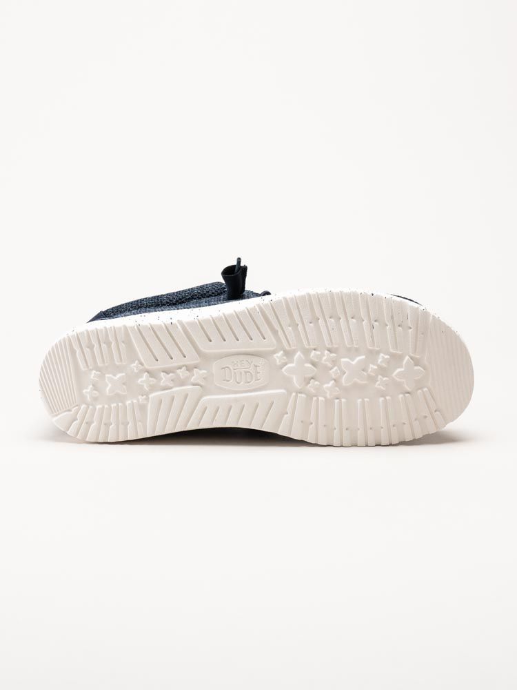 Hey Dude - Wally Strech Sox - Marinblå slip on skor