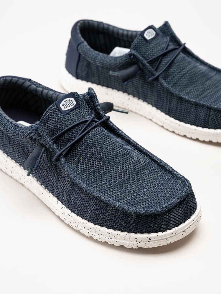 Hey Dude - Wally Strech Sox - Marinblå slip on skor
