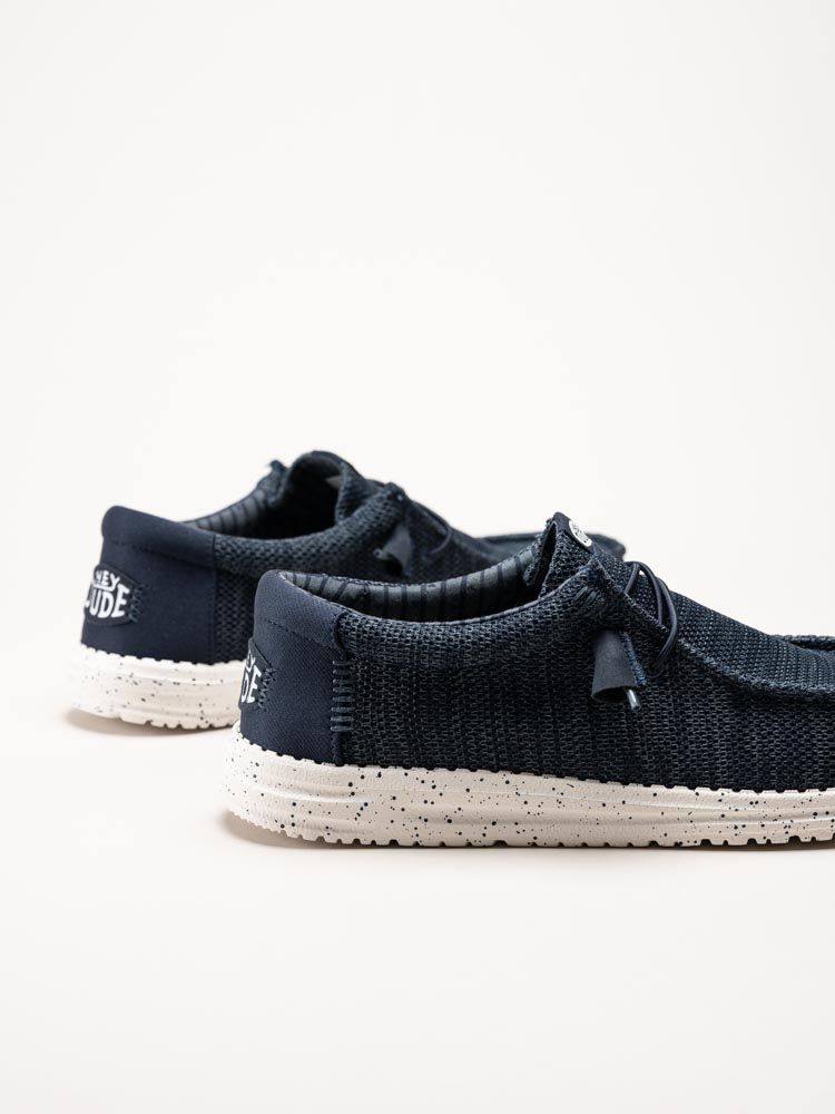 Hey Dude - Wally Strech Sox - Marinblå slip on skor
