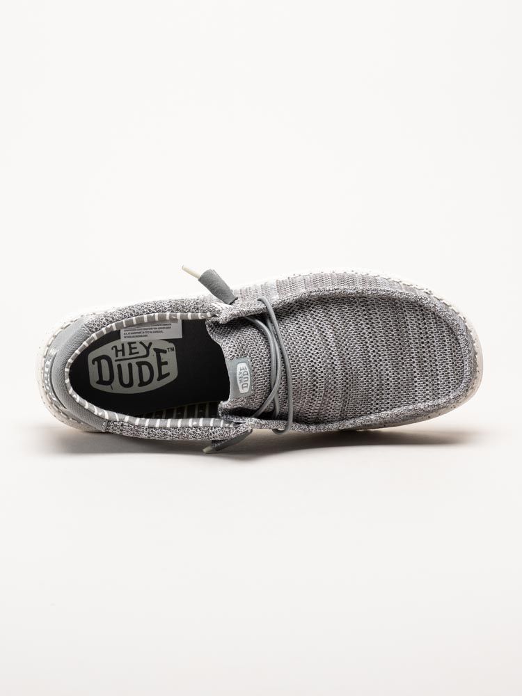 Hey Dude - Wally Strech Sox - Grå slip on skor