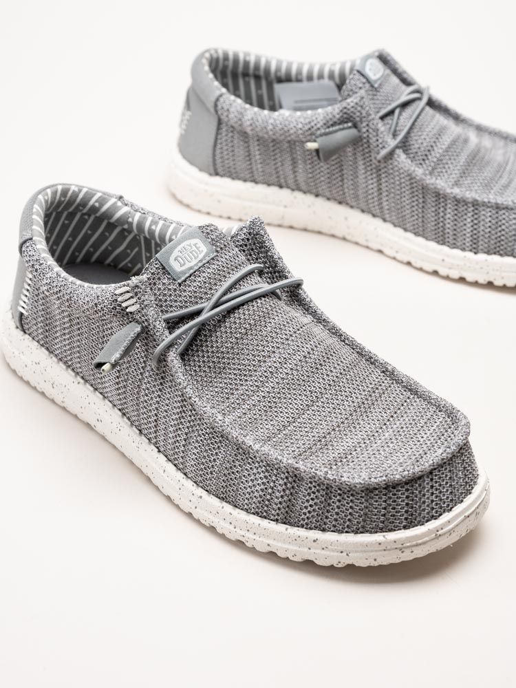 Hey Dude - Wally Strech Sox - Grå slip on skor
