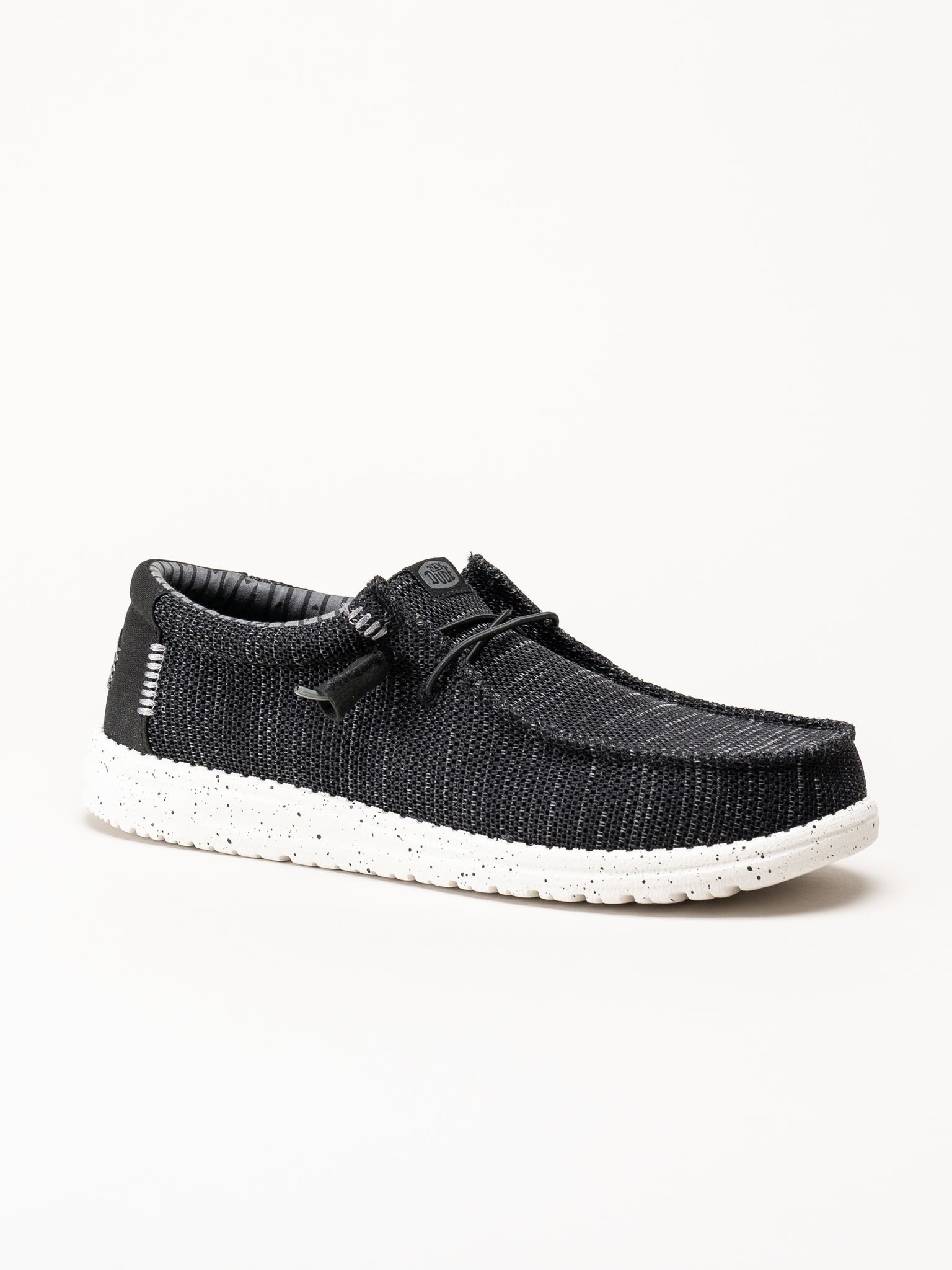 Hey Dude - Wally Strech Sox - Svarta slip on skor