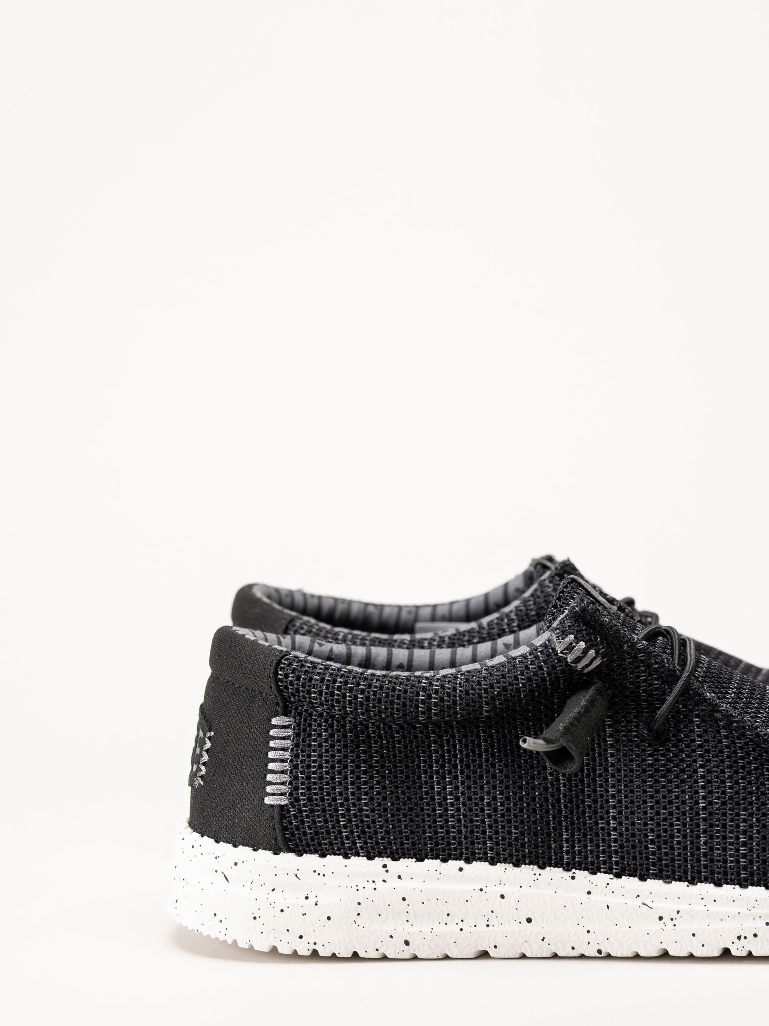 Hey Dude - Wally Strech Sox - Svarta slip on skor