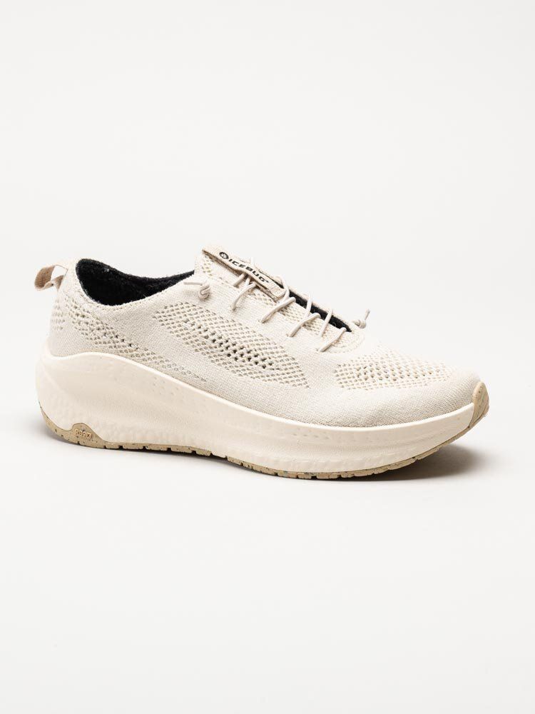 Icebug - Aura Rewool RB9X - Off white sneakers i textil