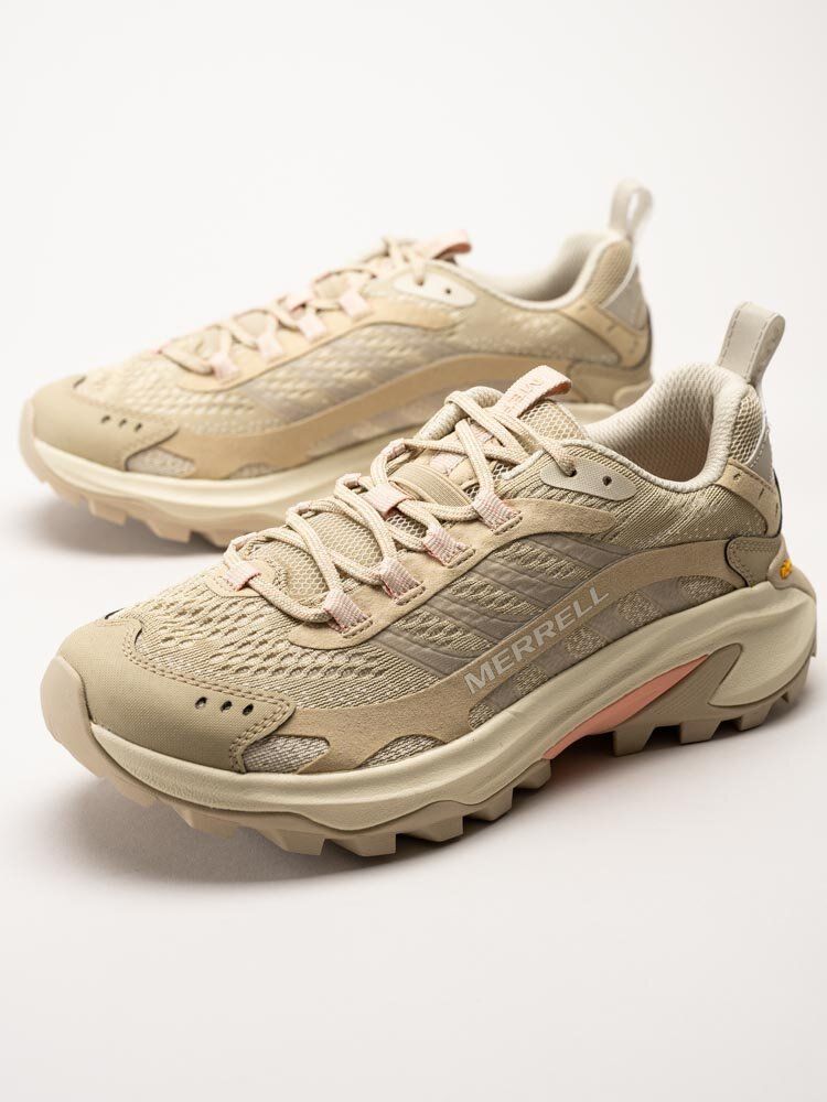 Merrell - Moab Speed 2 - Beige grova promenadskor