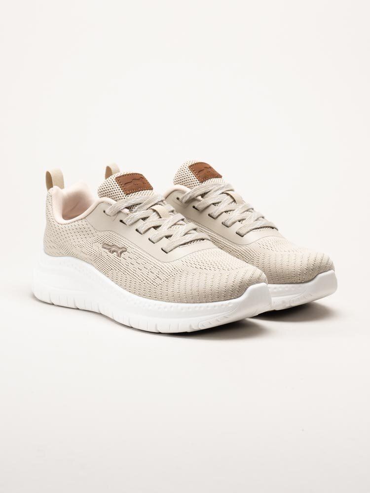 PoleCat - Arcus California - Beige sneakers i textil