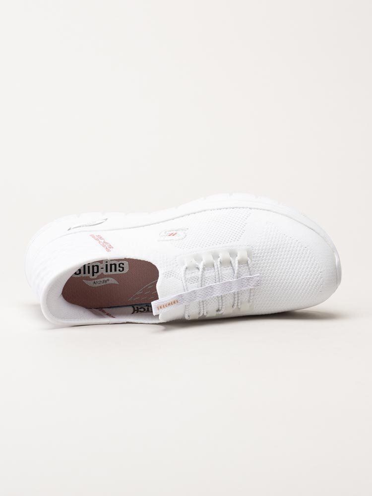 Skechers - Arch Fit Vista - Aspiration - Vita slip-ins sneakers i mesh