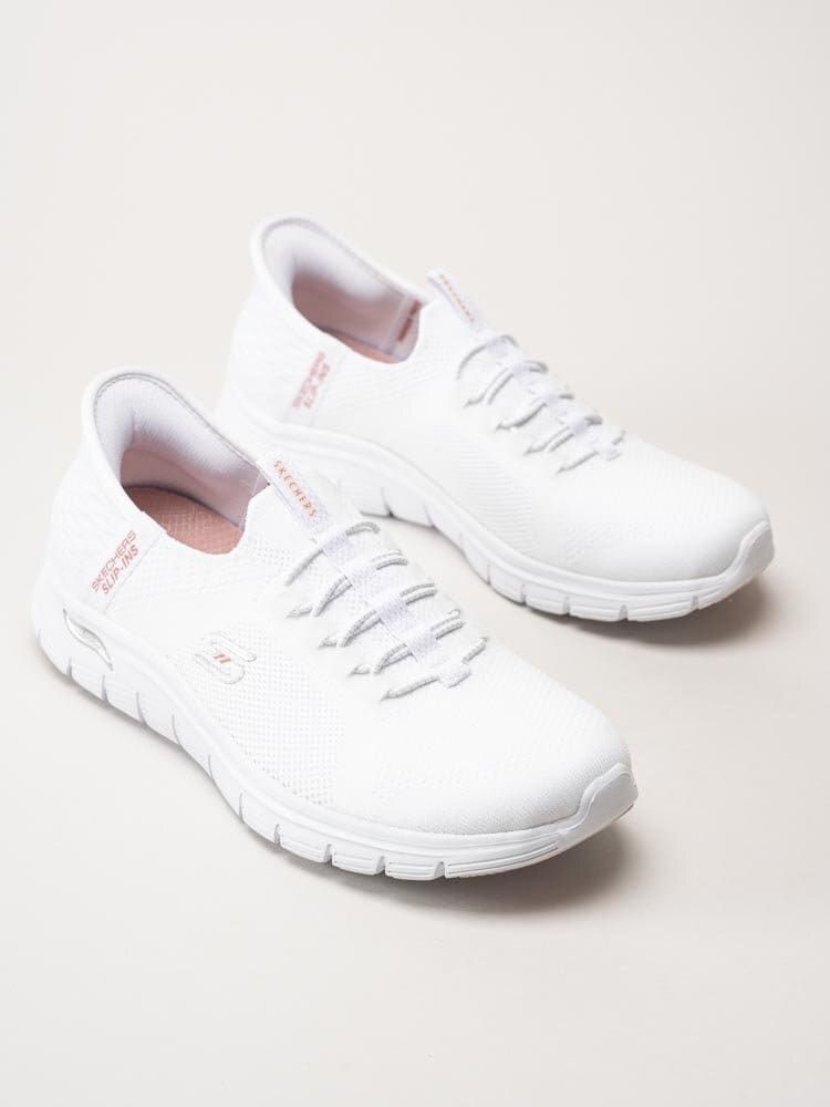 Skechers - Arch Fit Vista - Aspiration - Vita slip-ins sneakers i mesh