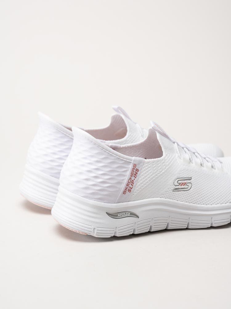 Skechers - Arch Fit Vista - Aspiration - Vita slip-ins sneakers i mesh