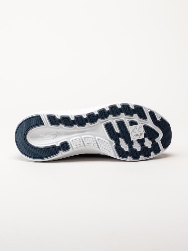 Skechers - Arch Fit 2.0 Slip Ins - Blå slip-ins sneakers i textil