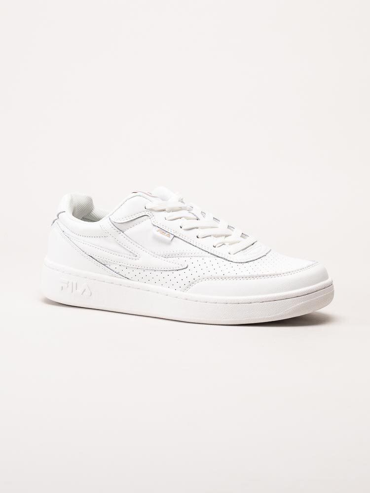FILA - Noclaf Wmn - Vita sneakers i skinnimitation