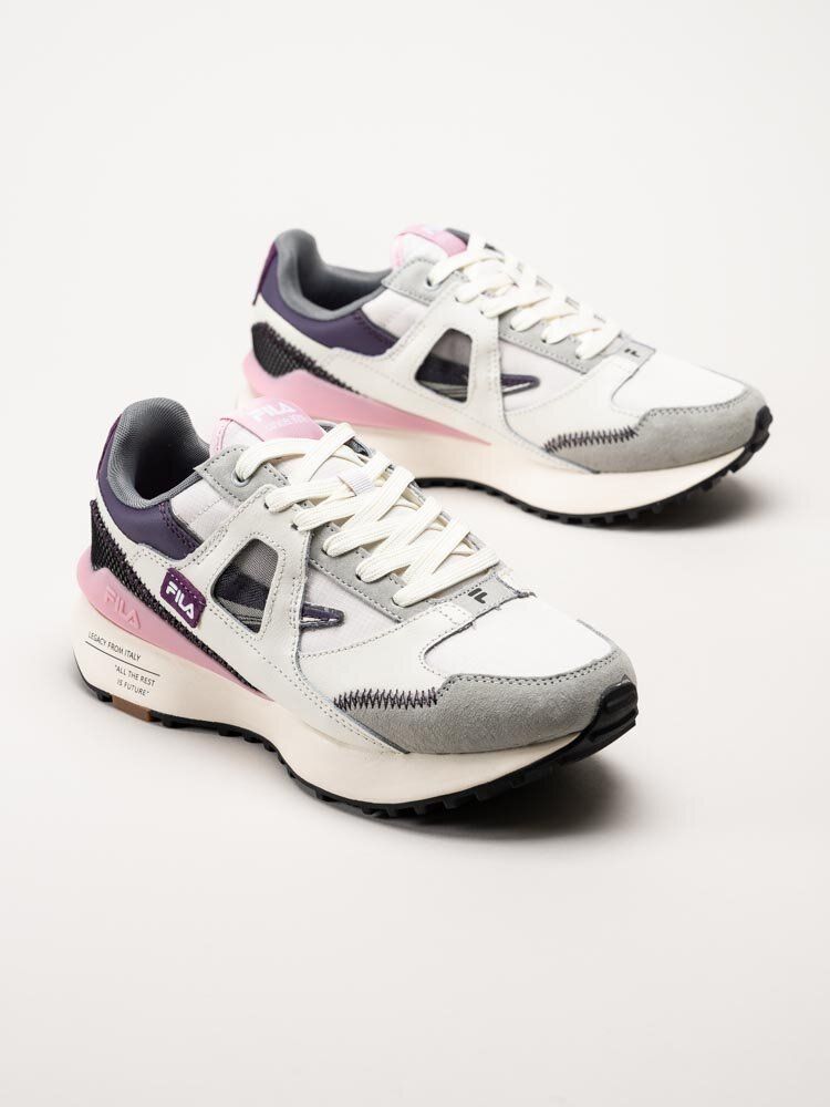FILA - Contempo Wmn - Vita multifärgade retrosneakers