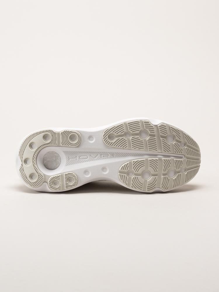 Under Armour - W Infinite Pro Cool Down - Off white löparskor i textil