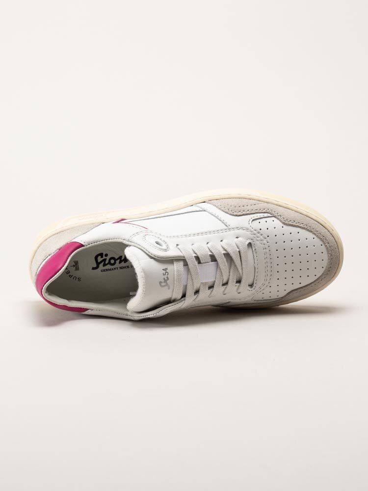 Sioux - Tedroso-Da-700 - Vita sneakers i skinn